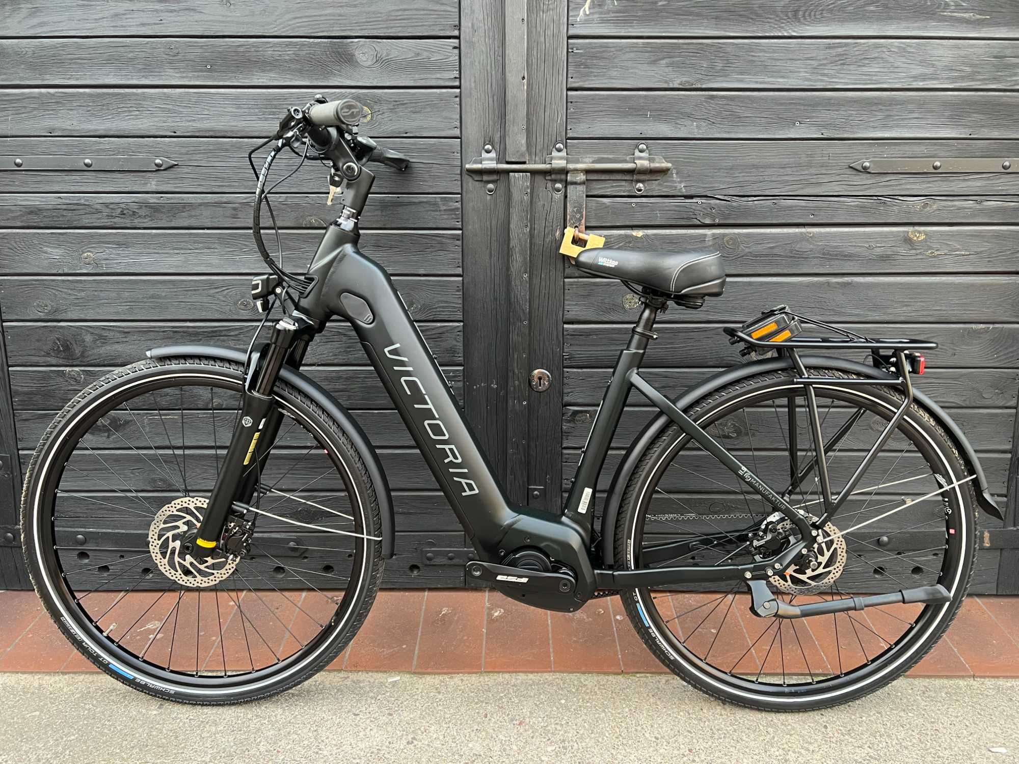 Rower elektryczny bateria 625 Bosch, na pasku karbonowym