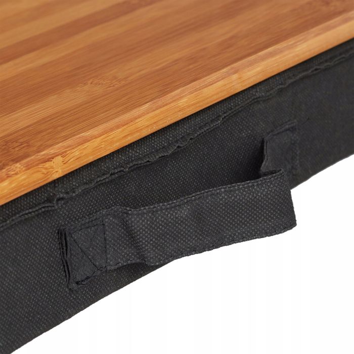 Stolik Pod Laptopa Do Łóżka Bambusowy Z Poduszką Podstawka Pod Laptop