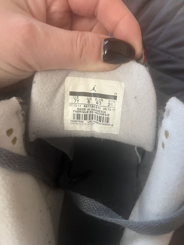 Nike Air Jordan 3 Grey Flip 40-25 cm Unikat
