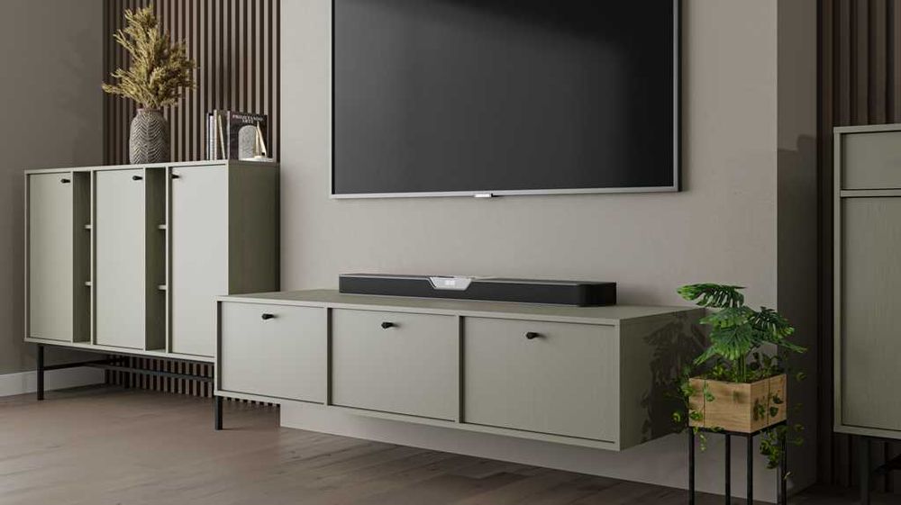 Komoda RTV 3K podwieszana JAKATA 4 Eucaliptus HIT !!!