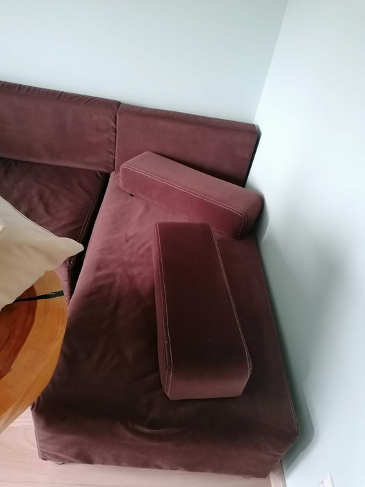 Narożnik rozkładany z szuflada