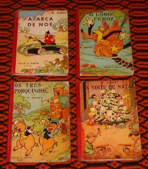 Livros Walt de Disney - (Lote antigo e RAROS)