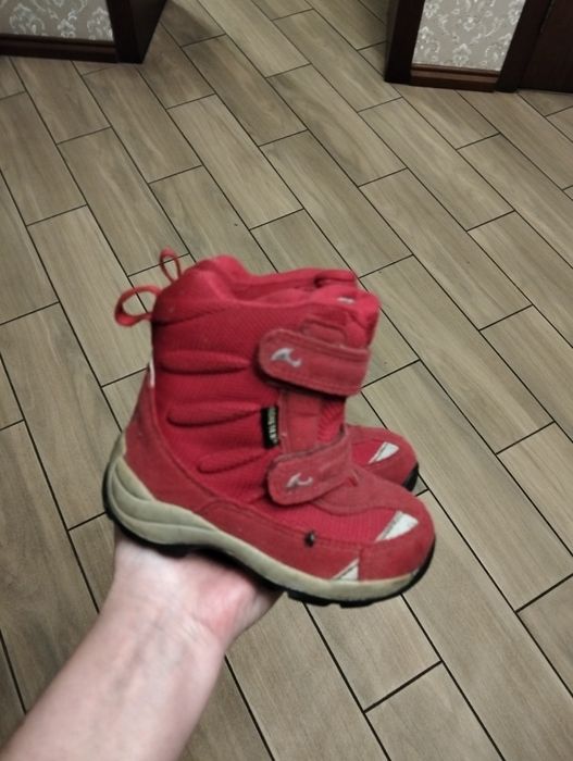 Ecco viking super fit 21,22,23,26,30,31,33,32,34,36 ботинки термо