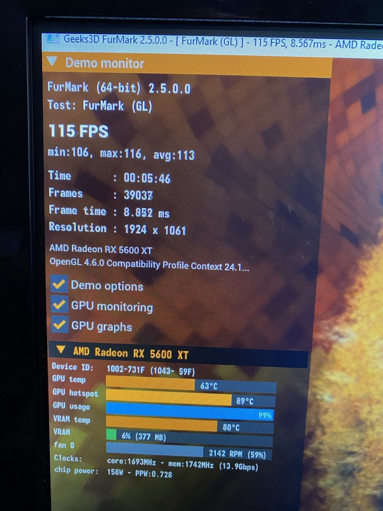Відеокарта AMD Radeon RX 5600 XT 6 gb ASUS