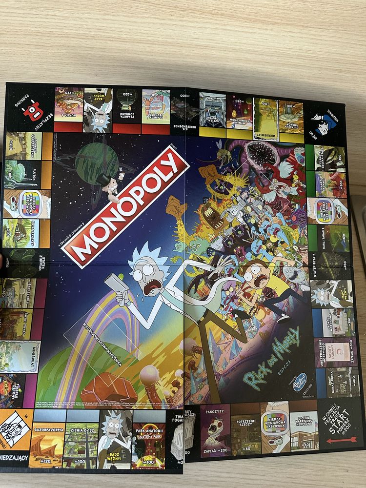 Sprzedam grę Monopoly Rick and Morty – Edycja Polska