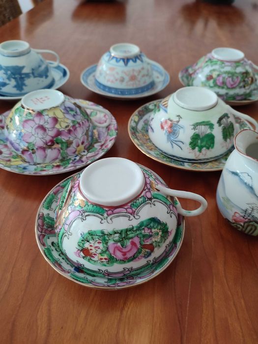 Chávenas Chá porcelana chinesa