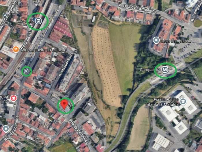 Apartamento T2 Ultimo Andar Recuado.