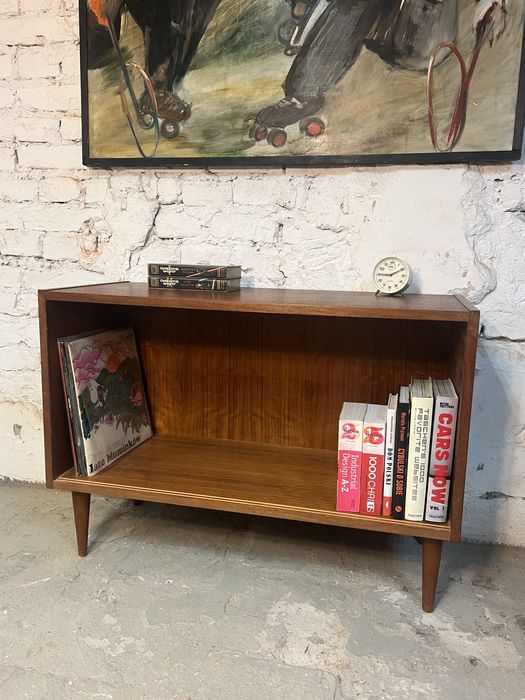 Biblioteczka szafka na winyle stolik tv prl vintage retro