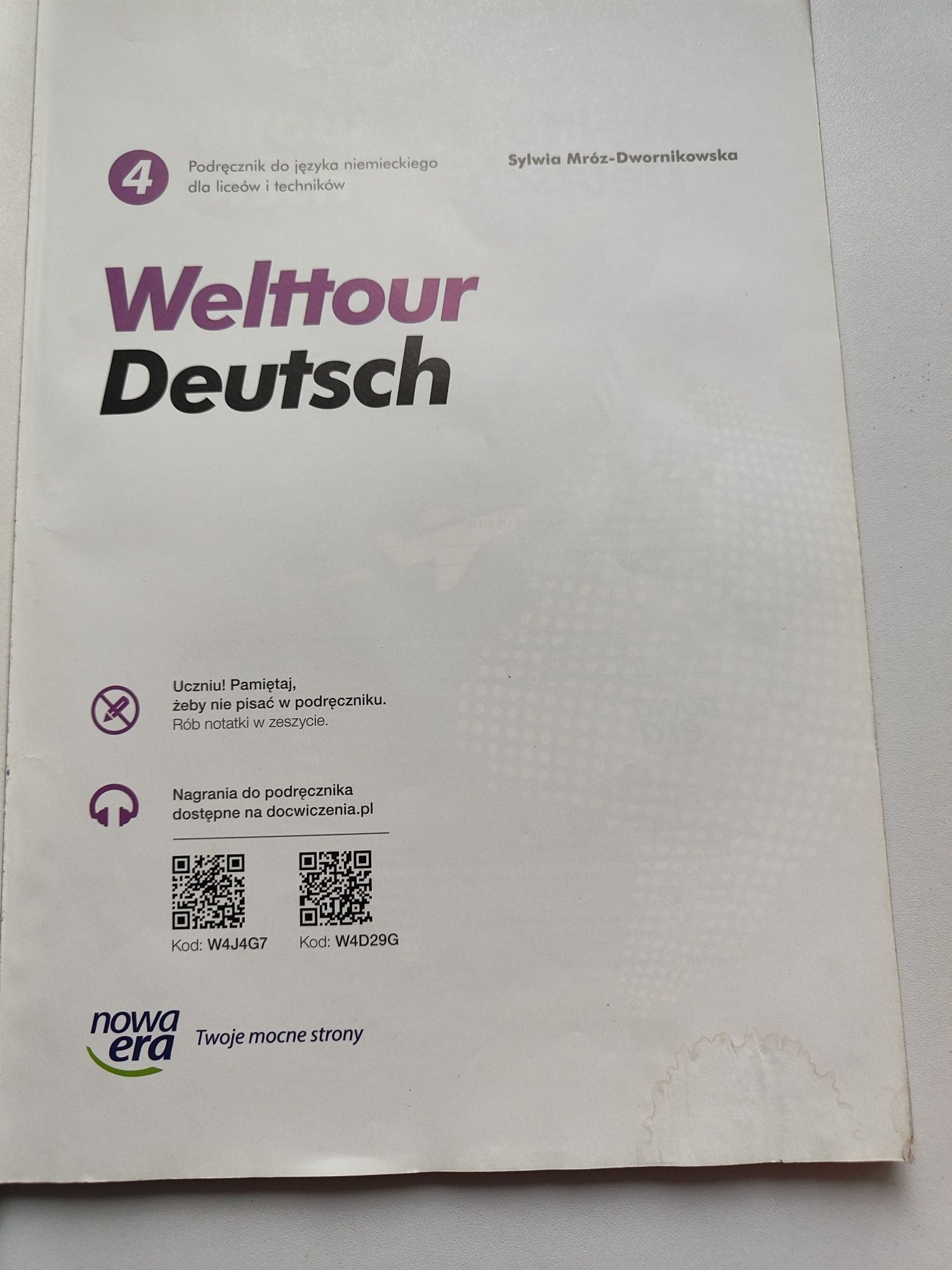 Welttour Deutsch podręcznik