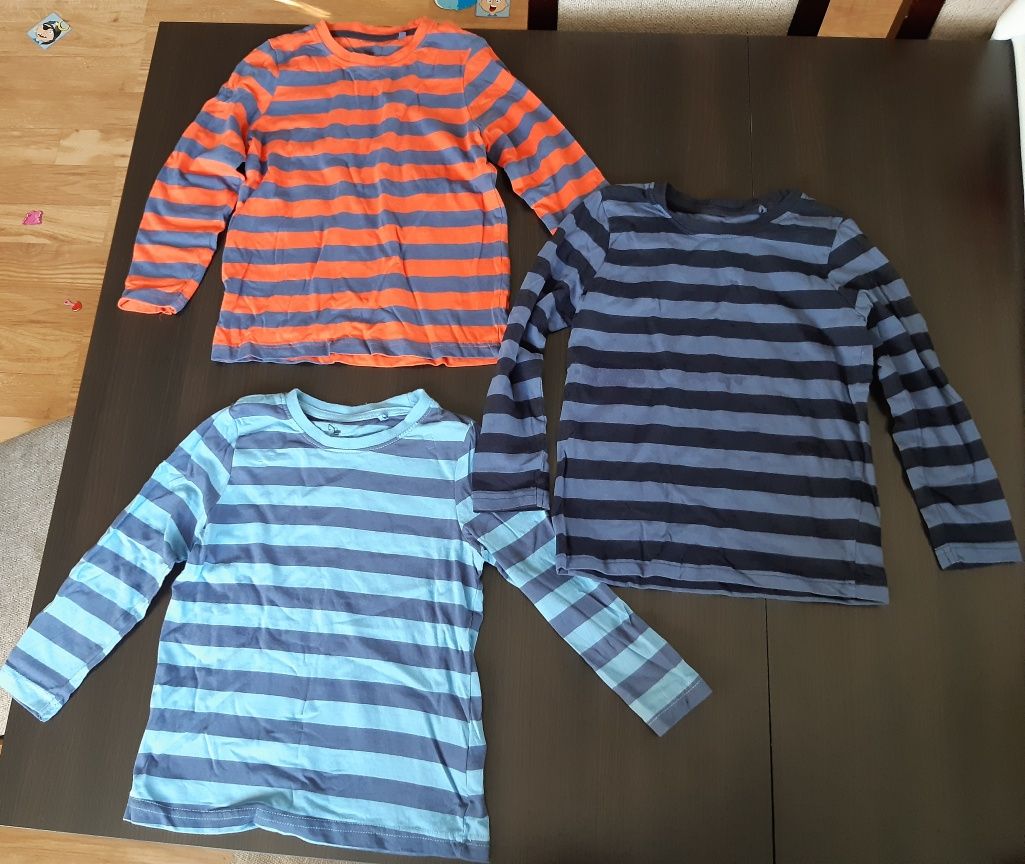 NOWA Koszulka chłopięca z bawełny, 3sztuki, r.110-116 koszulki t-shirt