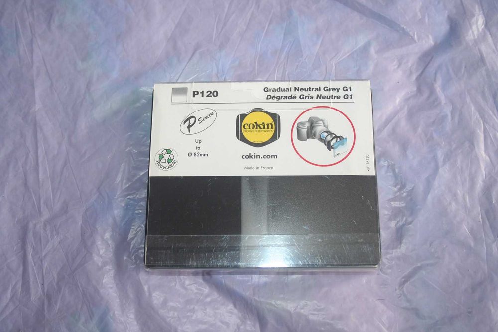 COKIN Filtro P120 Degradê Neutro Cinzento.