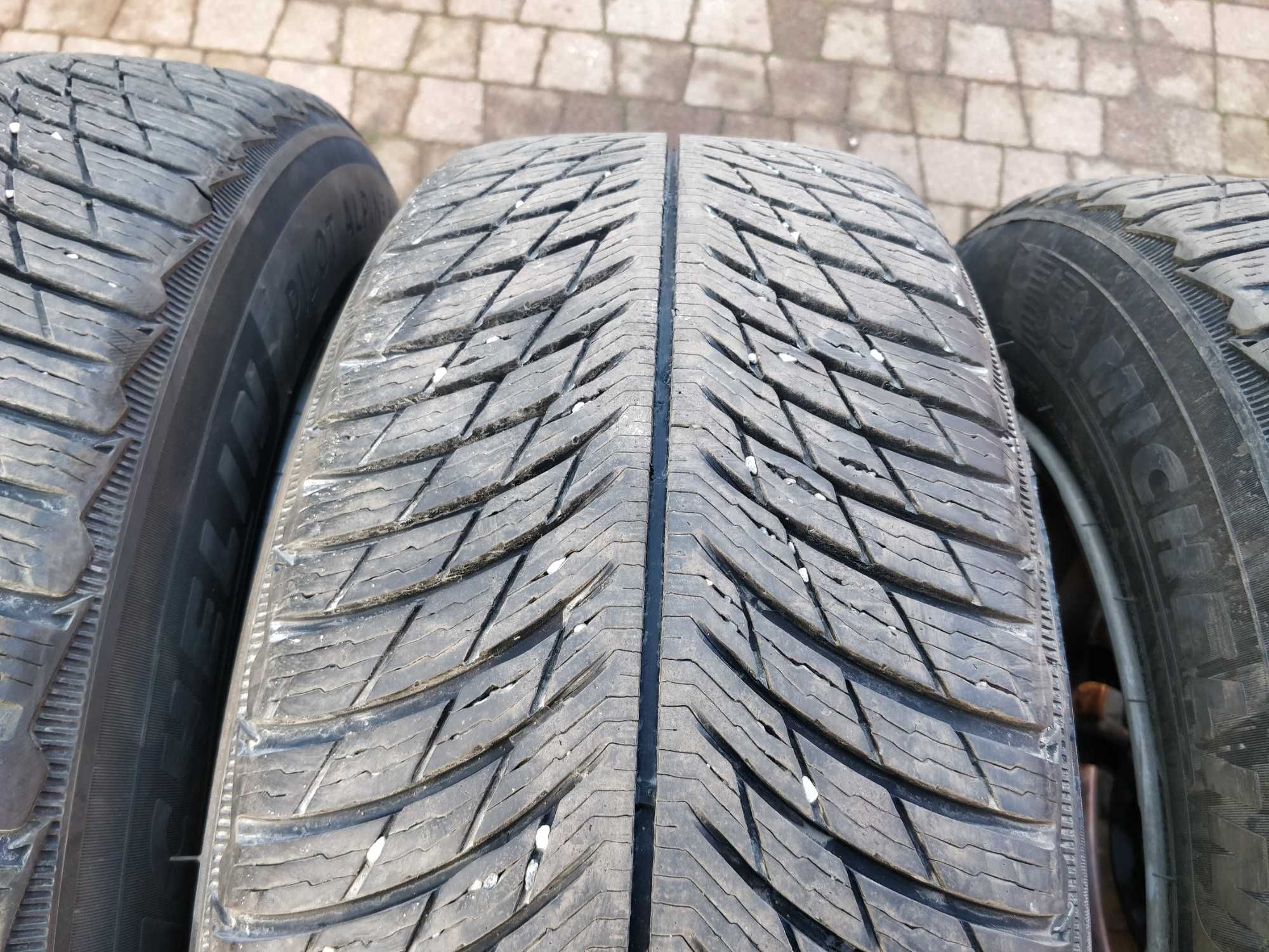 3390. Opony zimowe 225/60/17 Michelin Pilot Alpin cena za 4szt 6.5-7mm