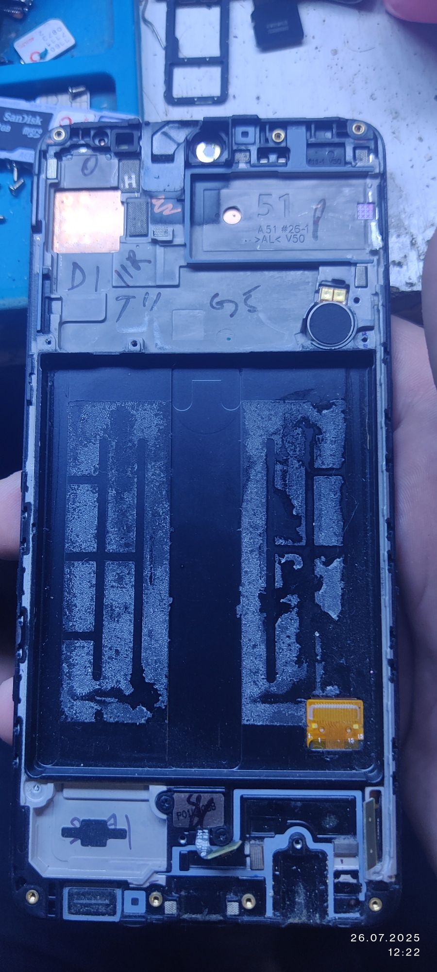 Дисплей a515 Samsung оригинал