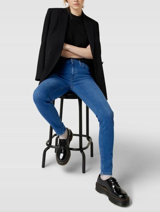 Marc O'polo Denim Jeansy Skinny Fit Niebieski Model Kaj W28 L32