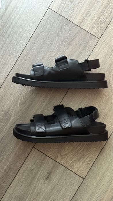 Стильні сандалі на високій підошві еко шкіра від h&m