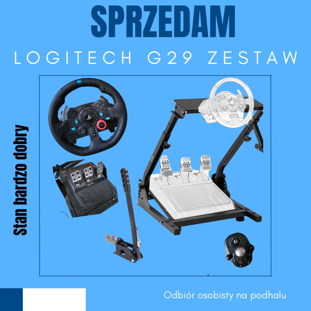 Logitech G29 ZESTAW