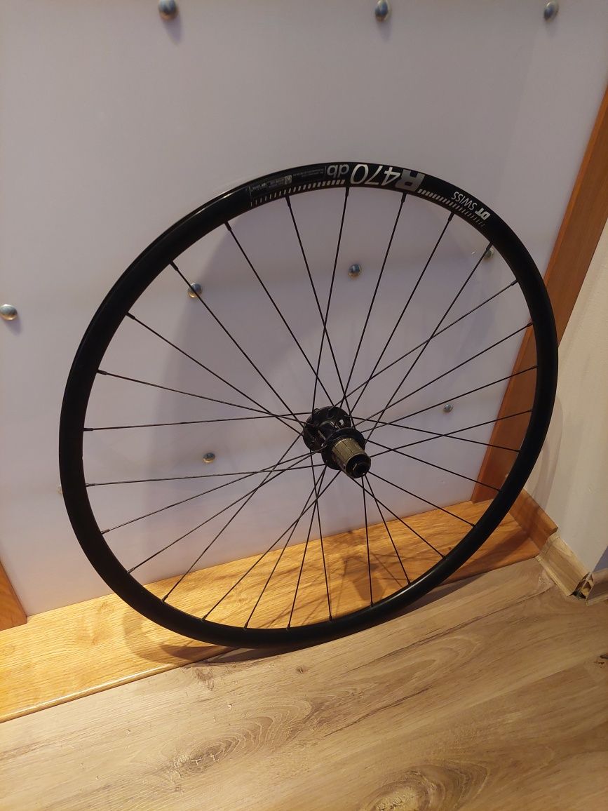 Koła gravel DT Swiss R470 Novatec 0791/2 SB, 6 srub, 12x100/12x142/qr