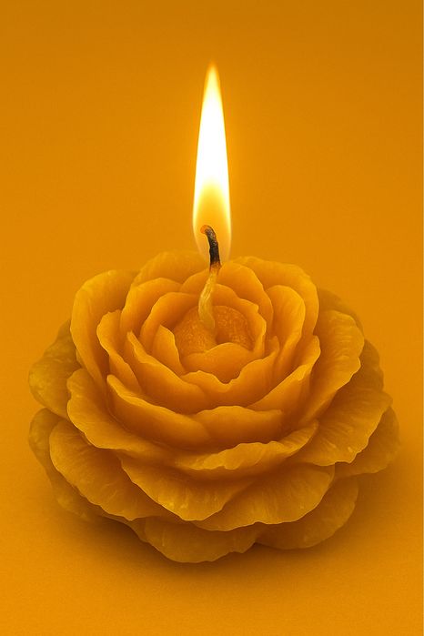 Свічки з бджолиного воску та парафіну