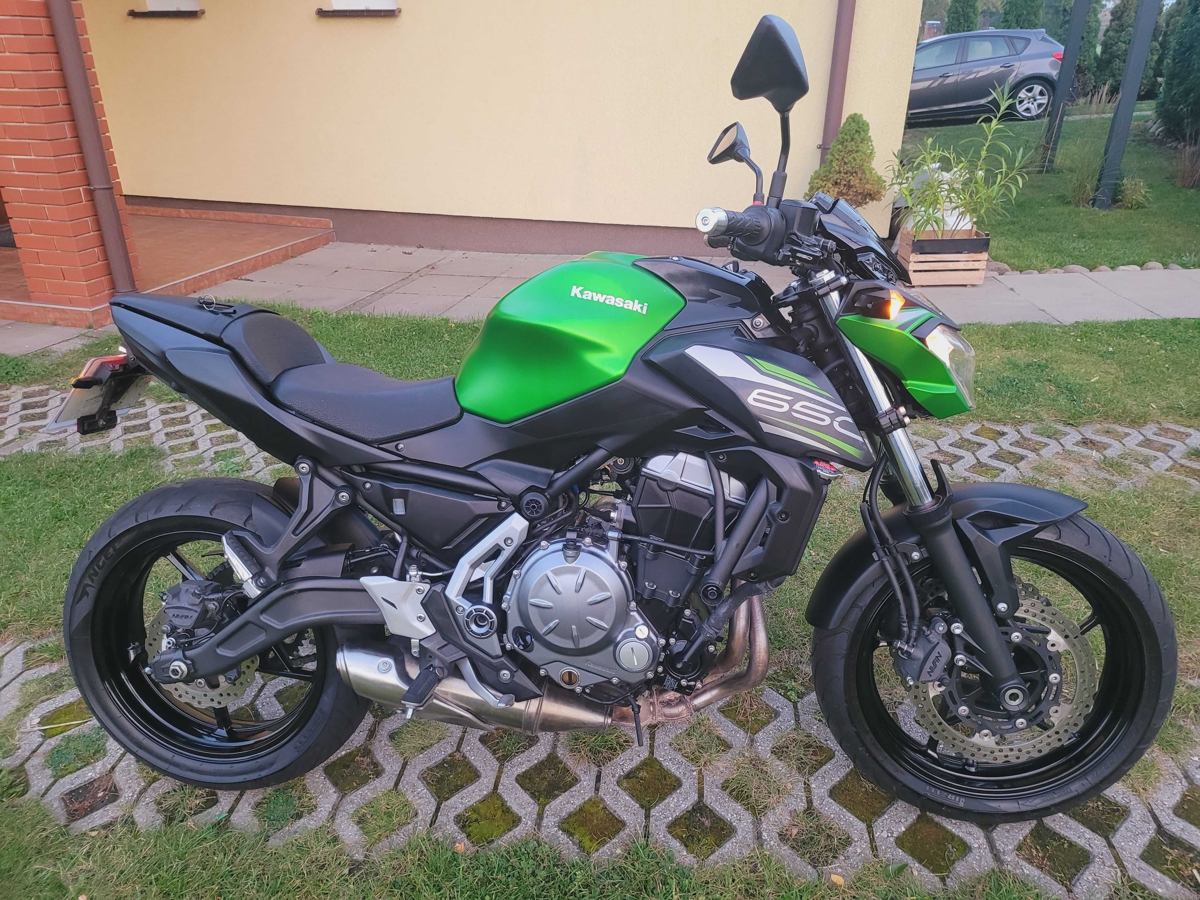 Kawasaki z650 +2019r +23kkm +A2 +ABS +LIFT er mt 07 cb trident sv gsf