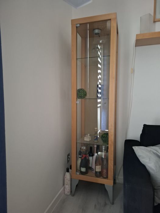 Komplet mebli IKEA szafka pod telewizor komoda witryna