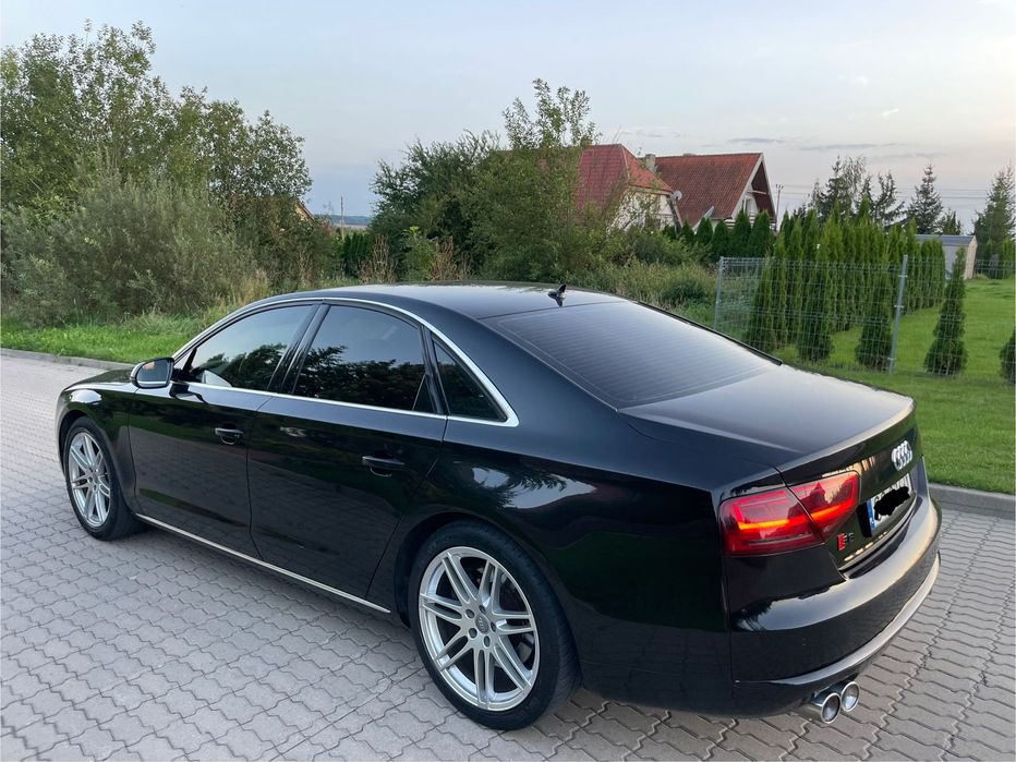 Piękne Audi A8 D4.4.2 Benzyna. Gaz. Aktywny wydech. Mega Stan. Zamiana