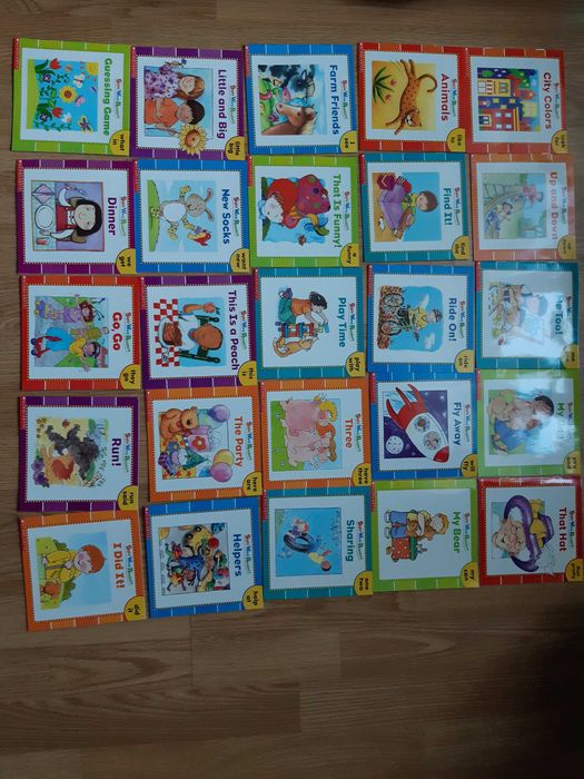 25 książeczek Sight Word Readers, do nauki angielskiego dla maluchów