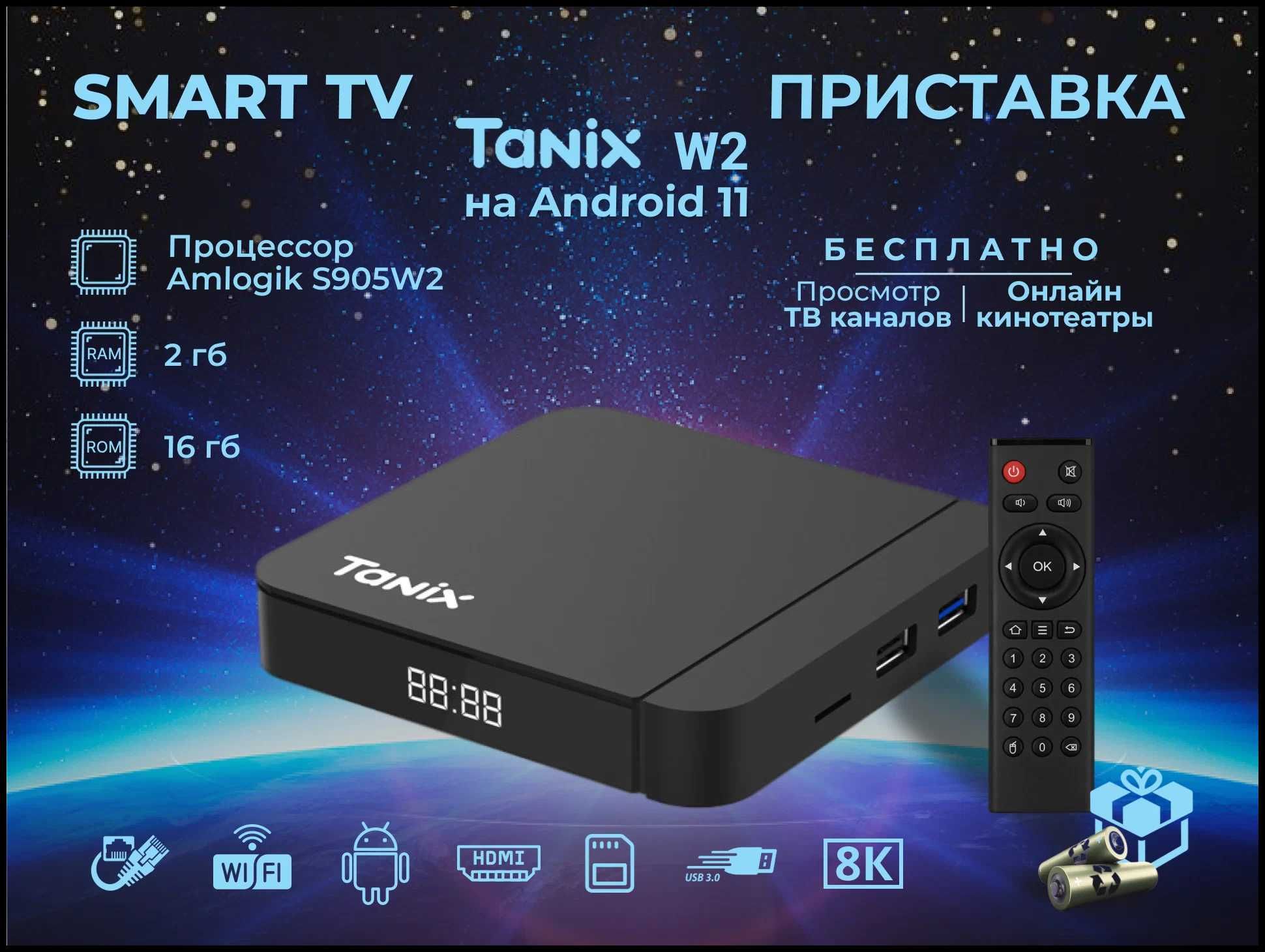 SMART TV приставка з налаштуваннями