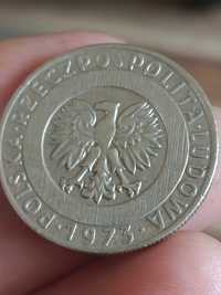 Sprzedam monete 20 zl 1973 bez znaku mennicy wiezowiec klosy