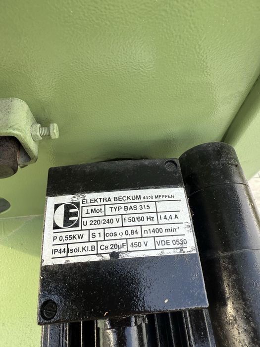 Elektra beckum bas 315/4 Piła tasmowa