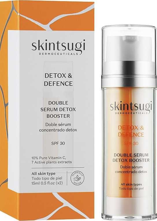Подвійна детокс-сироватка spf30