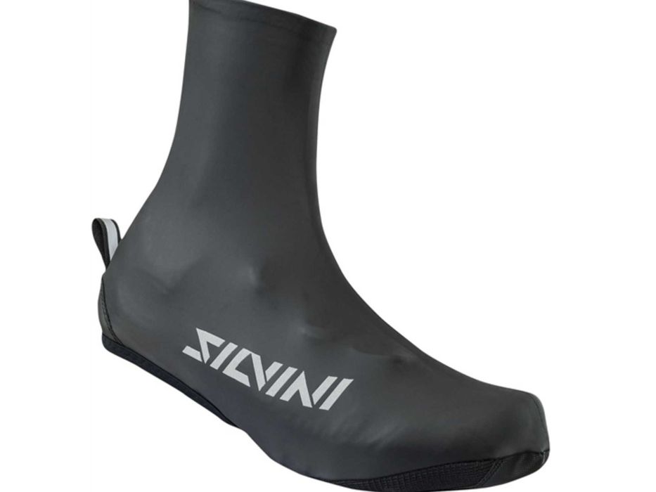 Ochraniacze na buty rowerowe SILVINI wodoodporne, odblaskowe.