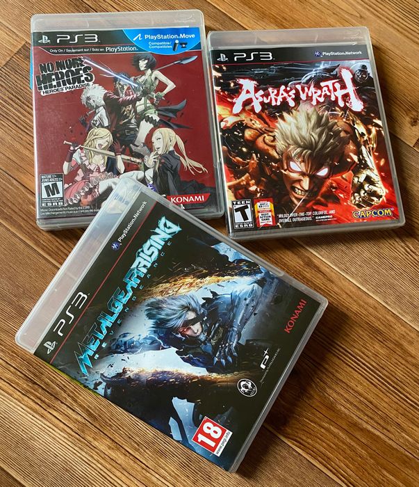 Sony PS3: Devil May Cry, Bayonetta, Wet, Killer is Dead, Asura’s Wrath