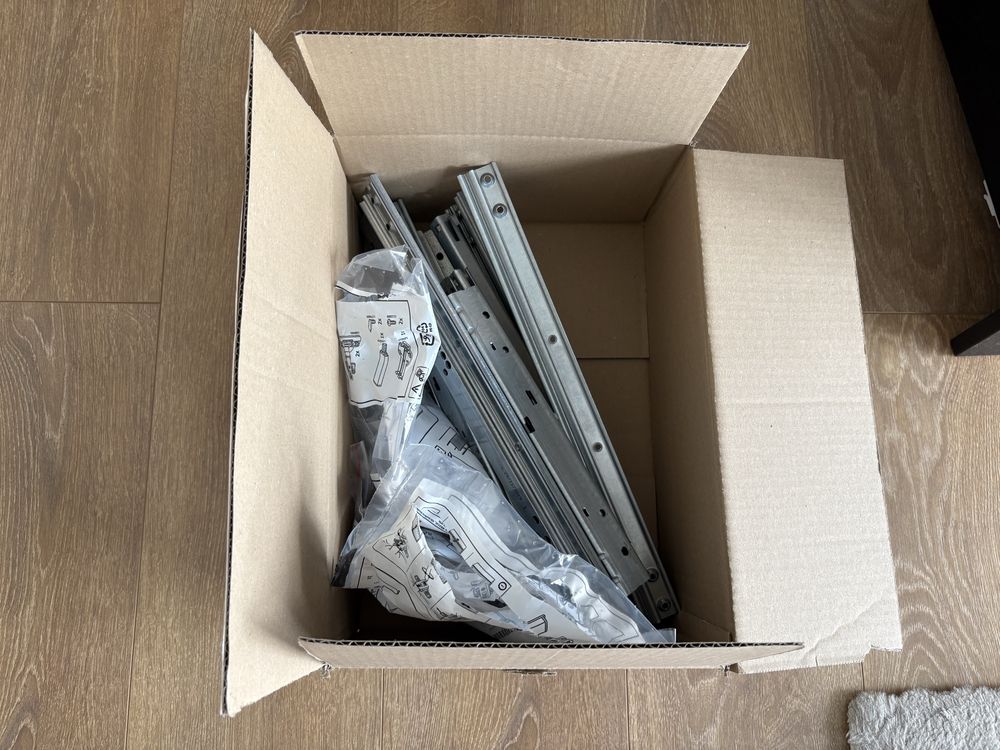 Szuflady IKEA Besta 3 sztki komplet
