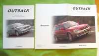 SUBARU OUTBACK Mk2 AWD 2.5 / 3.0 * prospekt 36 str., stan BDB