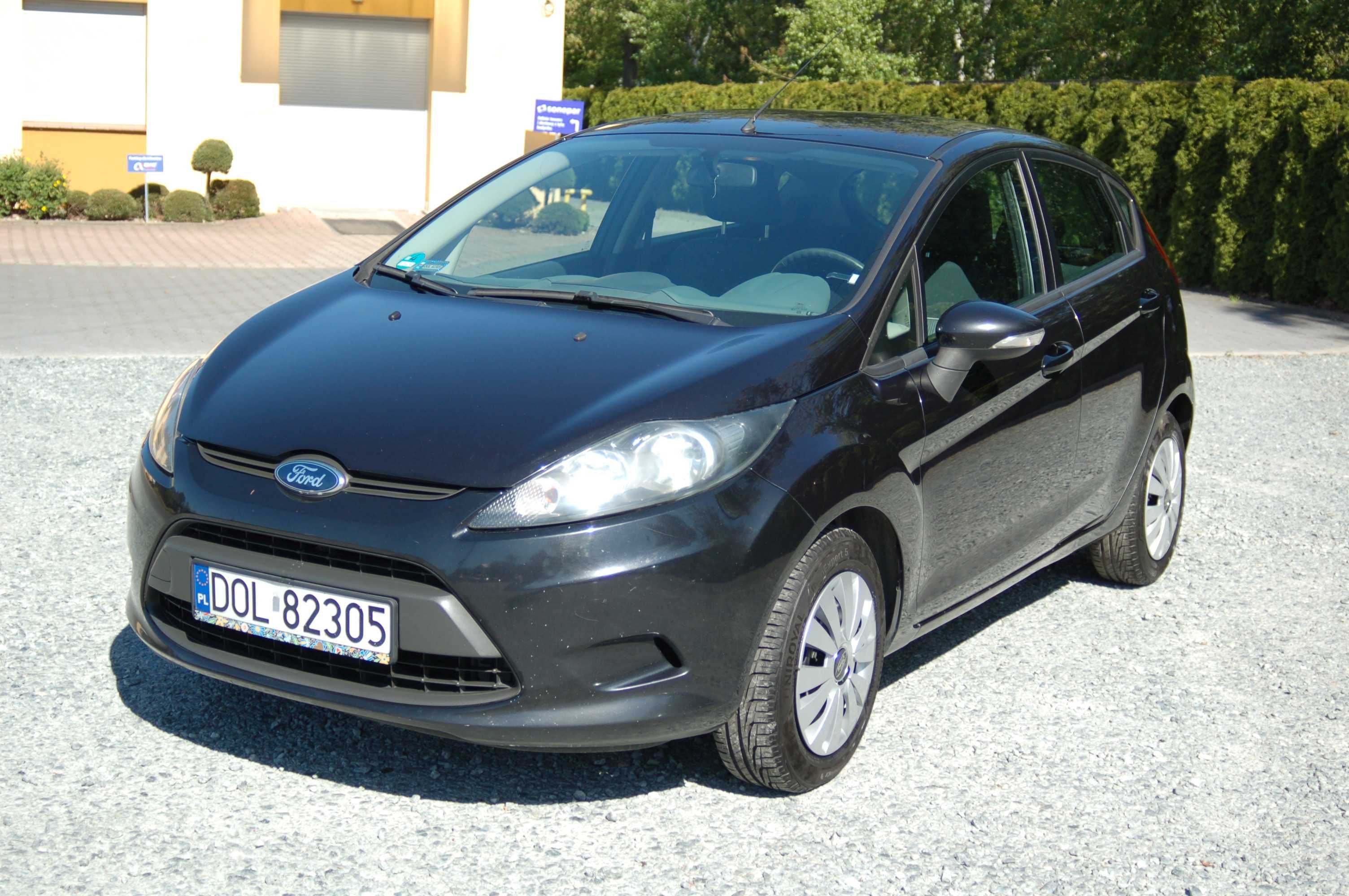 Ford Fiesta MK7 2010 1.2 Ben+LPG 5-drzwi z Klimatyzacją, Bezwypadkowy