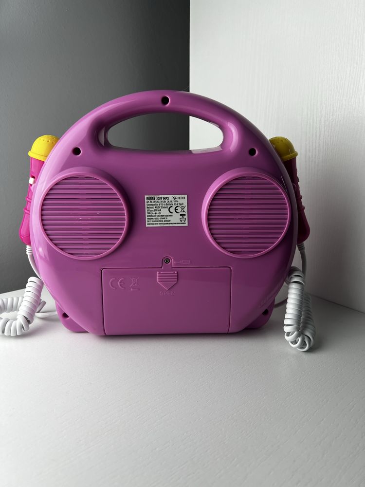 Odtwarzacz CD, SD USB z mikrofonami Tech Bobby Joey