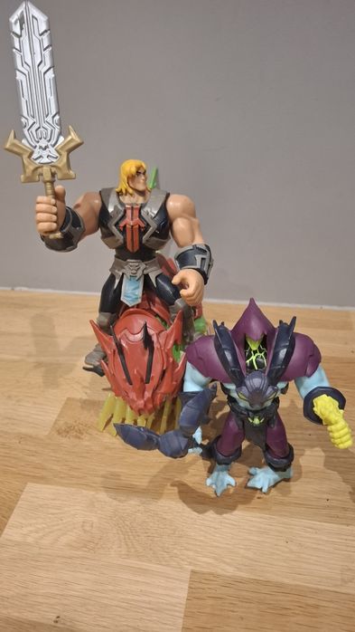 Hi-Man, szkieletor oraz tygrys