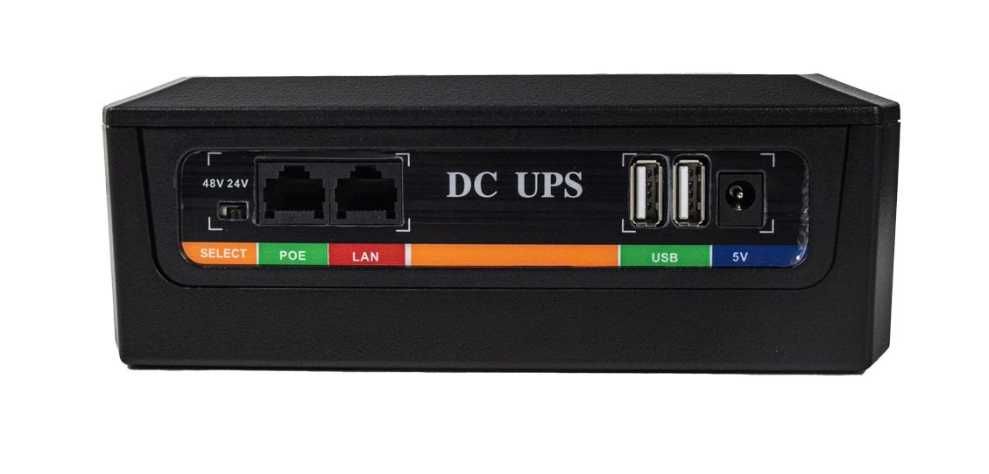 Бесперебойник для роутера 5/9/12/24/48 в, УПС, 16000 mAh, 45 Вт