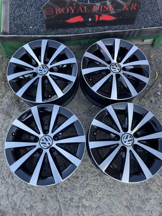 Диски R16 5x112 VW/Audi/Skoda — легкосплавні, без дефектів