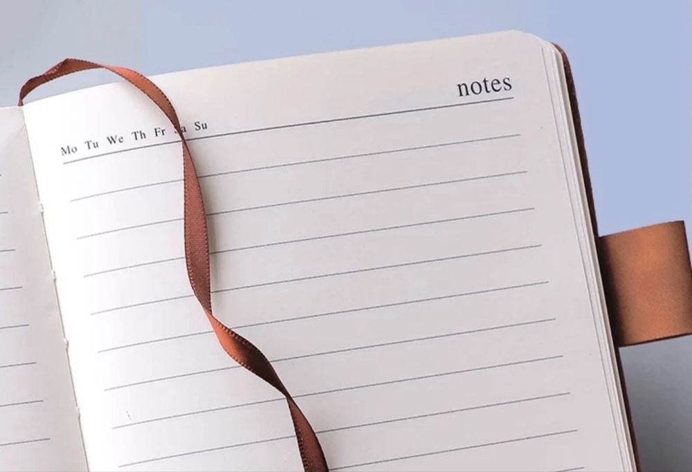 Блокнот, кожа. Жирный олень