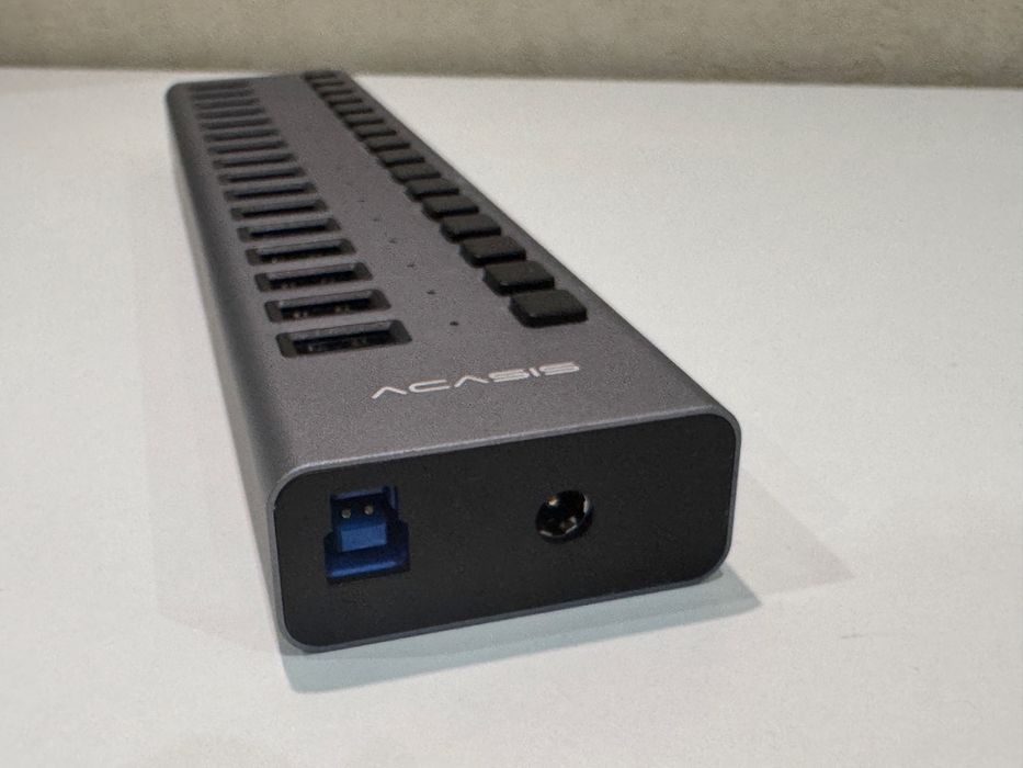 USB-хаб ACASIS на 16 портов, алюминиевый блок