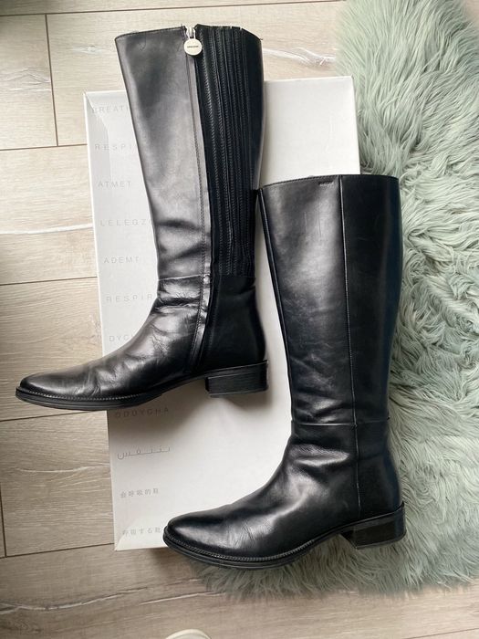 Сапоги чоботи Geox respira 39 39,5 26 см