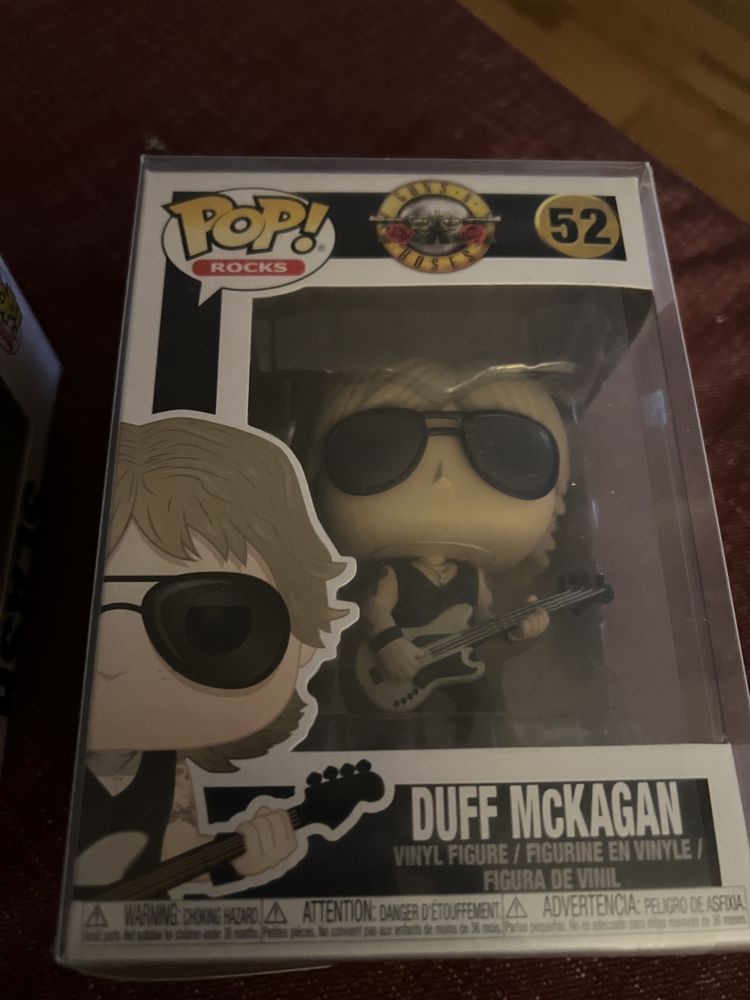 Funko Pop Guns n Roses Duff McKAGAN Slash Axl Rose