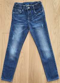 Zara spodnie jeansy 140