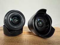 Obiektyw Sony FE 28 f2 SEL28F20 + rybie oko SEL057FEC