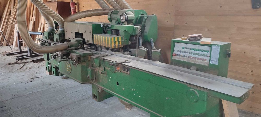 Strugarka czterostronna WEINIG U22 z osprzętem