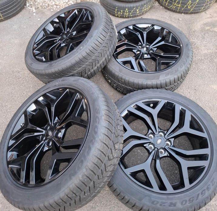 Oryginalne felgi Land Rover 20' 5x108 nowe + opony zima Pirelli