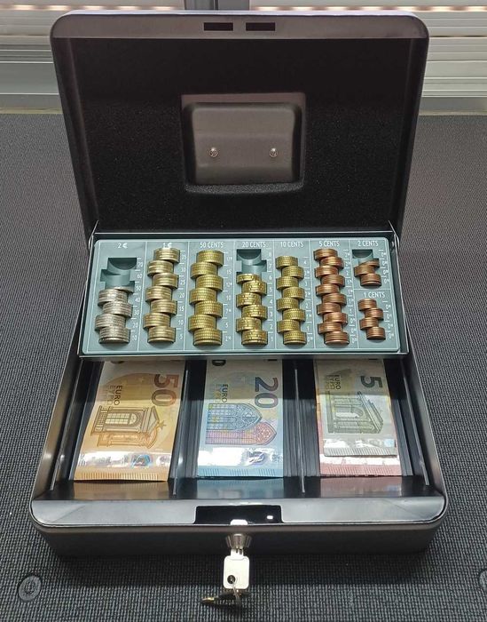 Gaveta / Caixa cofre para Pos registadora função fundo caixa