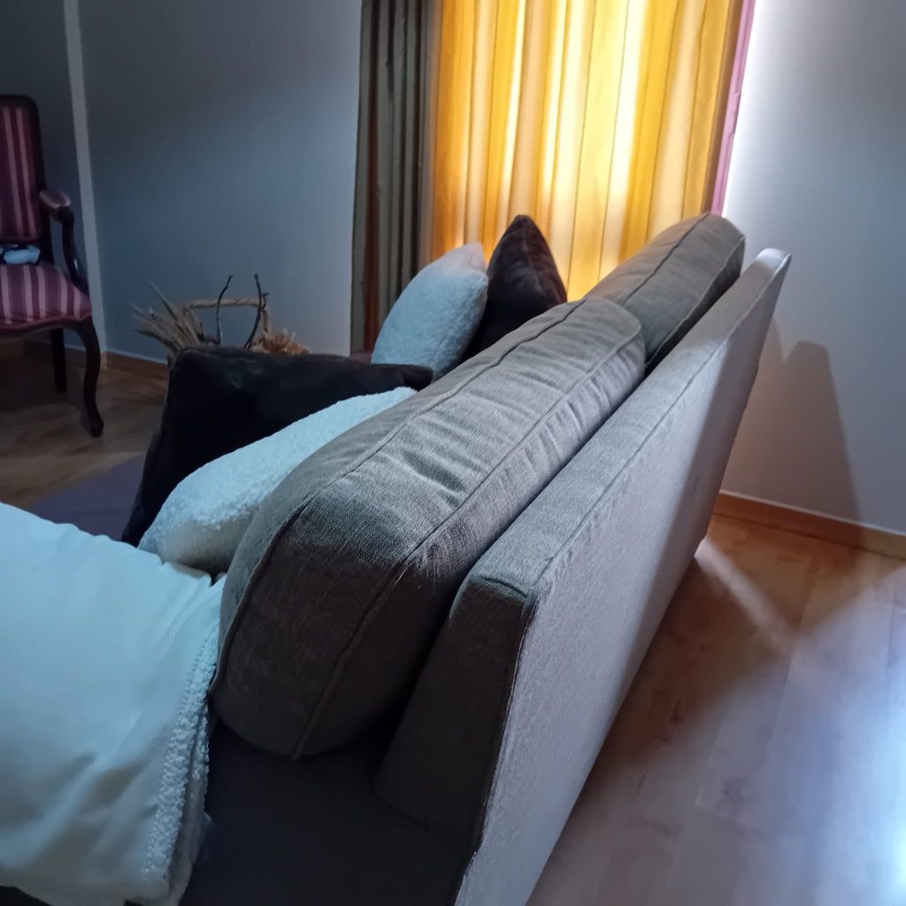 Excelentes Cortinados, shatung de seda Sala
