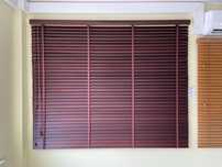 Żaluzja drewniana 50 mm Anwis 210 x 170 cm mahoń
